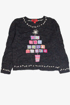 Vintage Black Ugly Christmas Pullover 63094