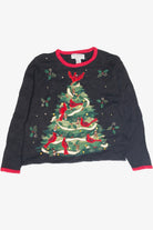 Vintage Black Ugly Christmas Pullover 63297