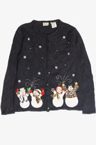 Vintage Black Ugly Christmas Cardigan 63105