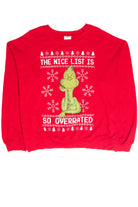The Grinch "Nice List Is Overrated" Sweatshirt