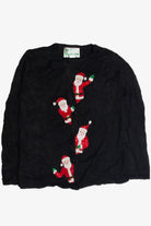 Vintage Black Ugly Christmas Cardigan 59588