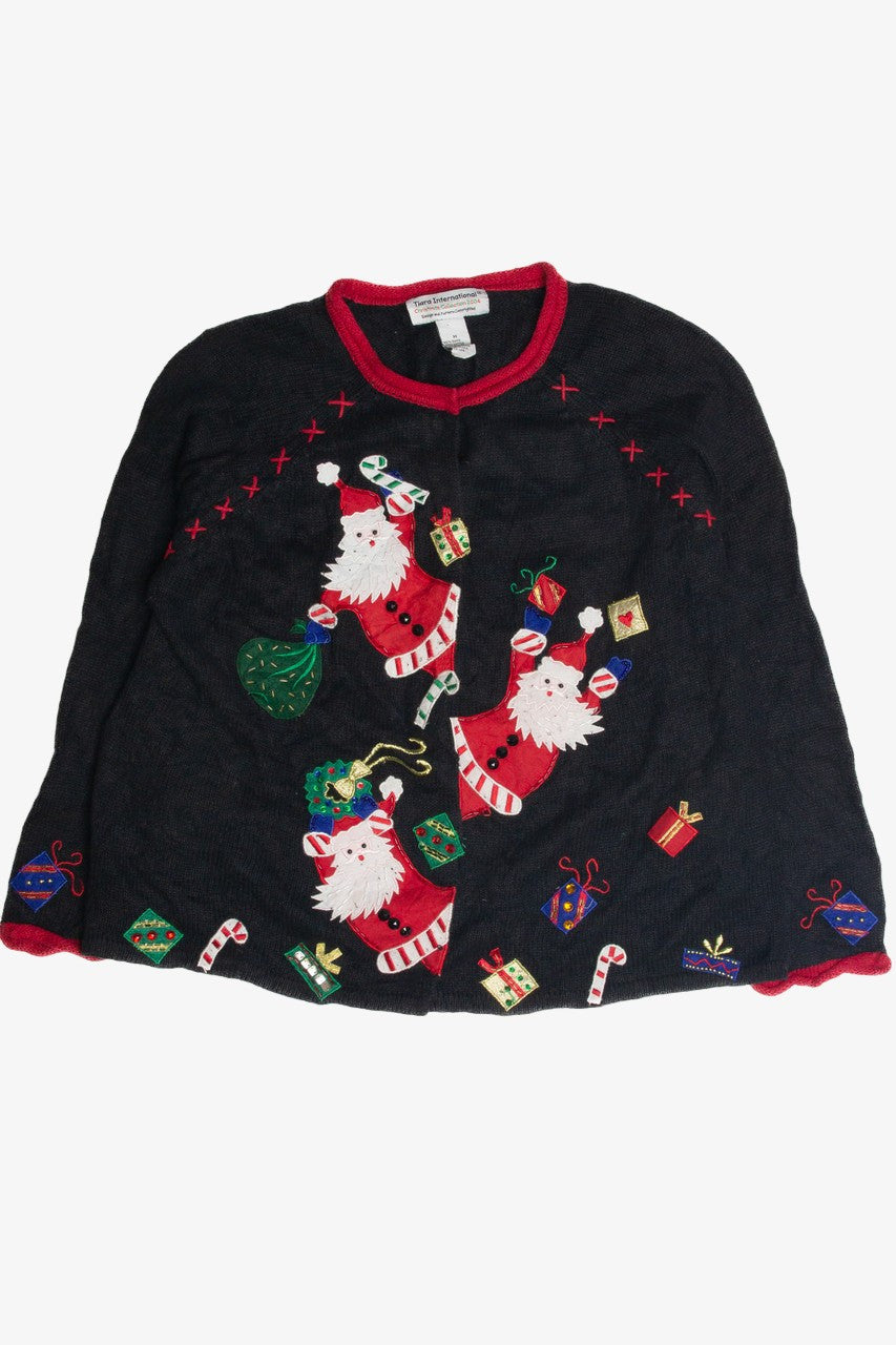 Vintage Black Ugly Christmas Cardigan 59827