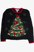 Vintage Black Ugly Christmas Pullover