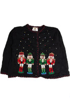 Vintage Black Ugly Christmas Cardigan 62872