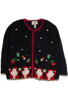 Vintage Black Ugly Christmas Cardigan 62713
