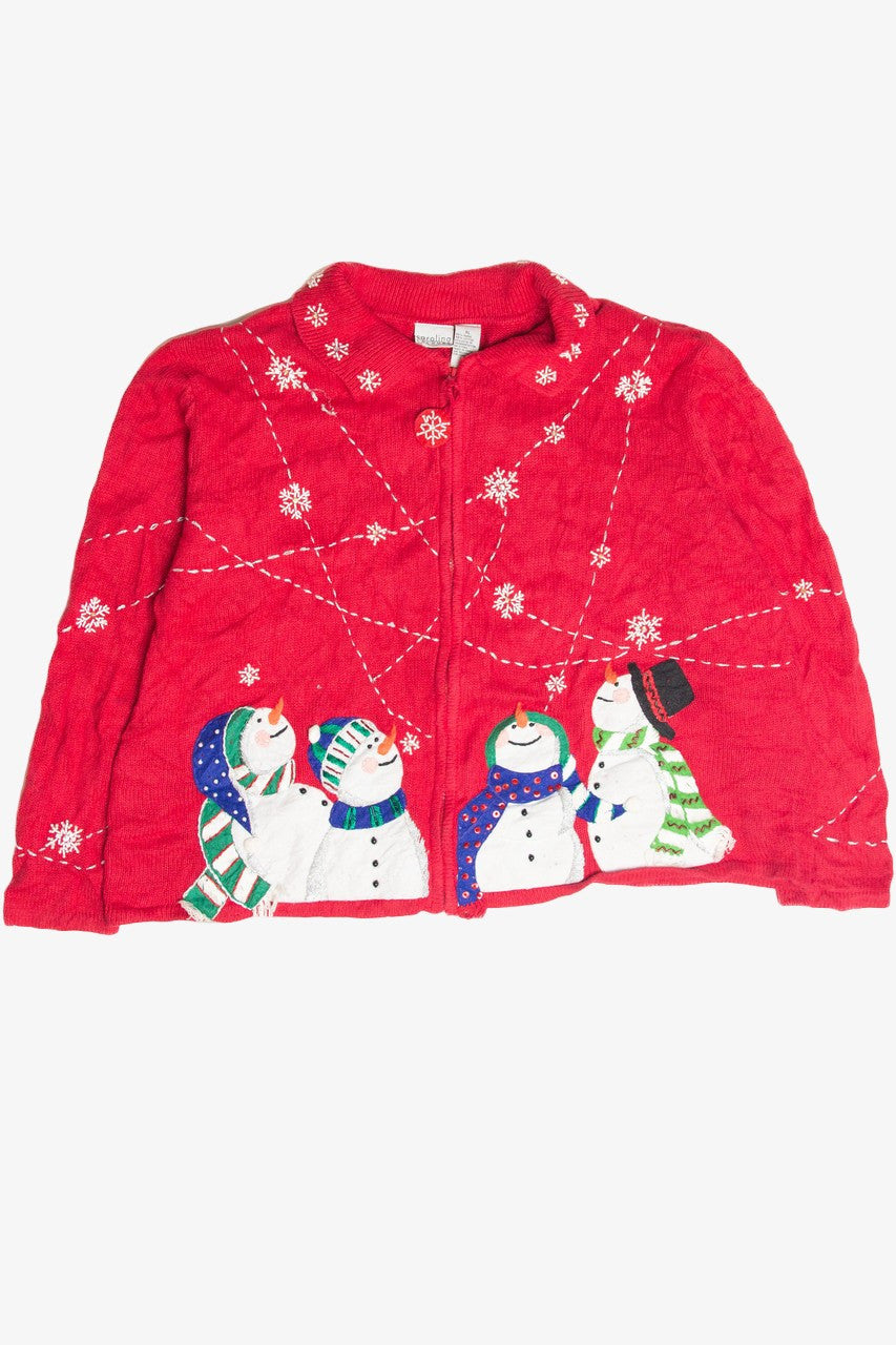 Vintage Red Ugly Christmas Cardigan 63121