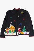 Vintage Black Ugly Christmas Cardigan 63373