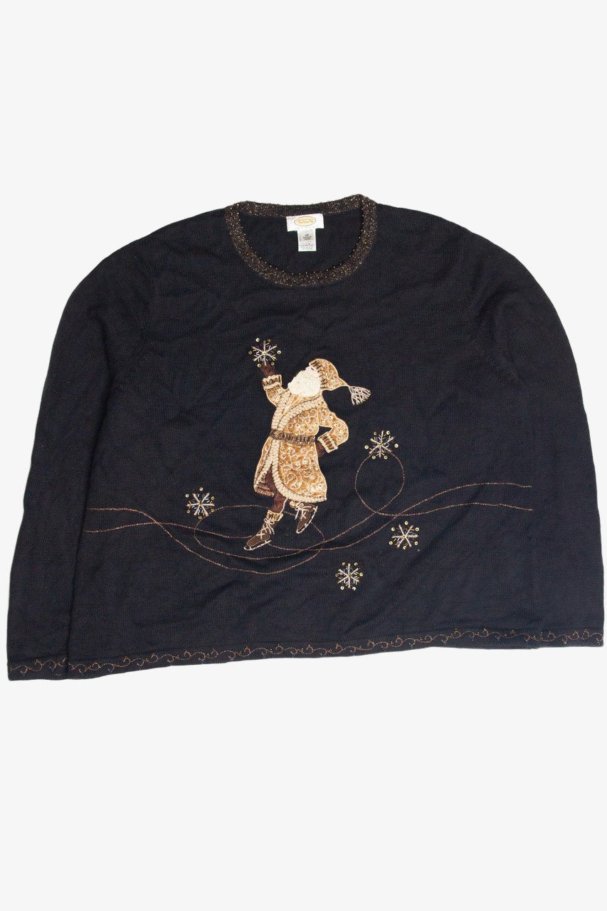 Vintage Black Ugly Christmas Pullover 63338