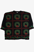 Vintage Black Ugly Christmas Sweater 59595