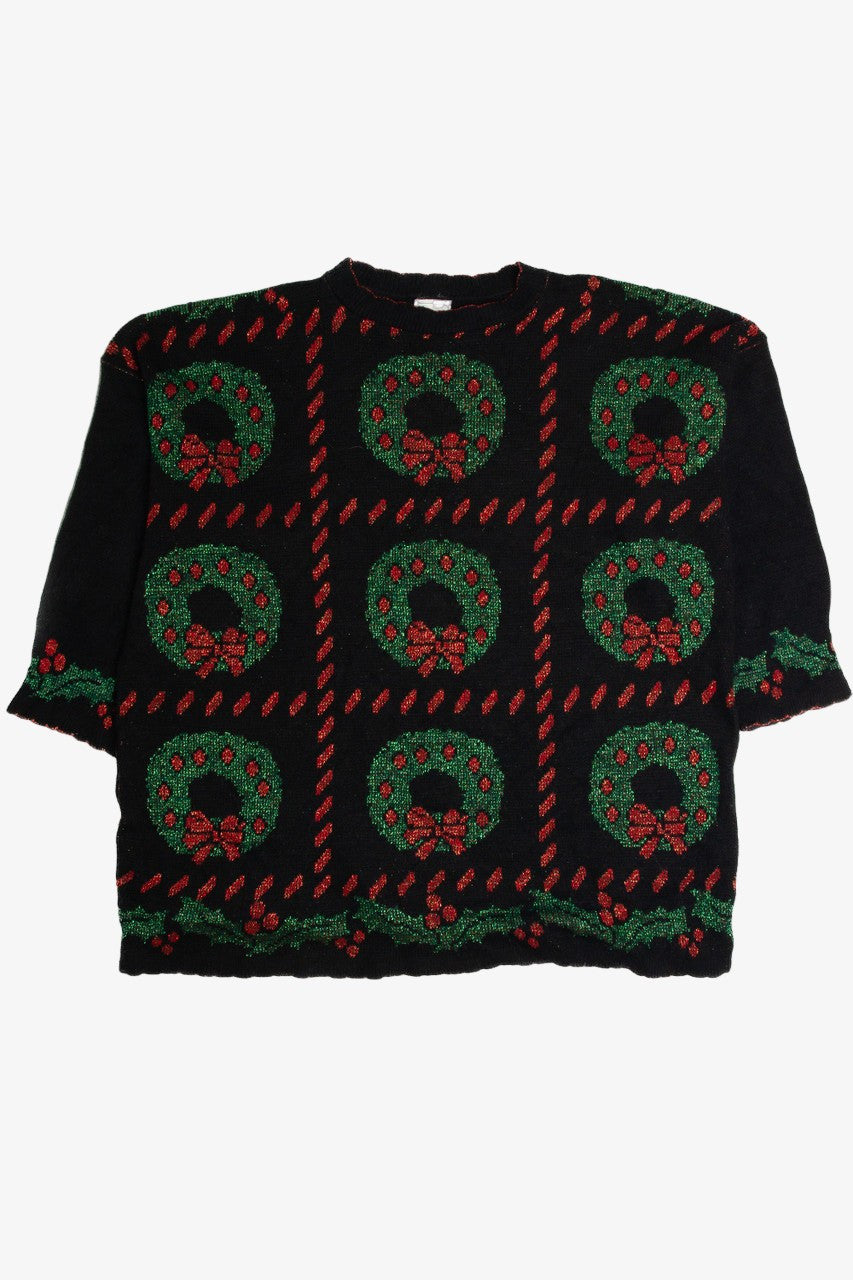 Vintage Black Ugly Christmas Sweater 59595