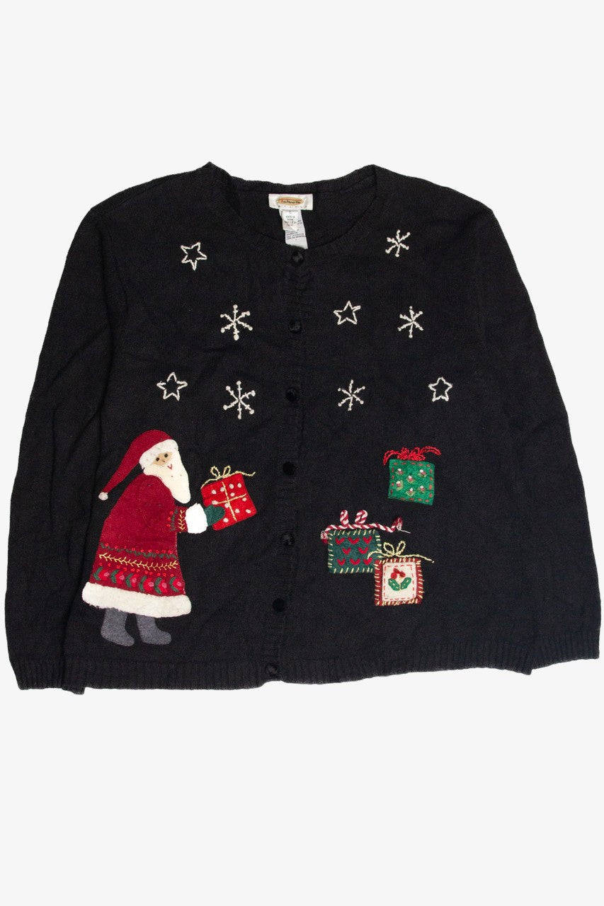 Vintage Black Ugly Christmas Cardigan 63433
