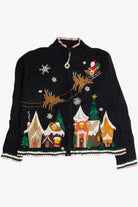 Vintage Black Ugly Christmas Cardigan 59729