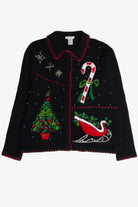 Vintage Black Ugly Christmas Cardigan 59950