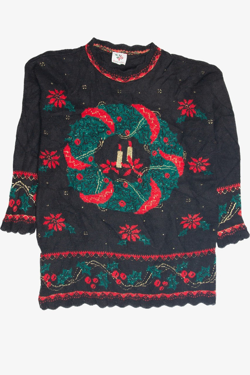 Vintage Black Ugly Christmas Pullover 63228