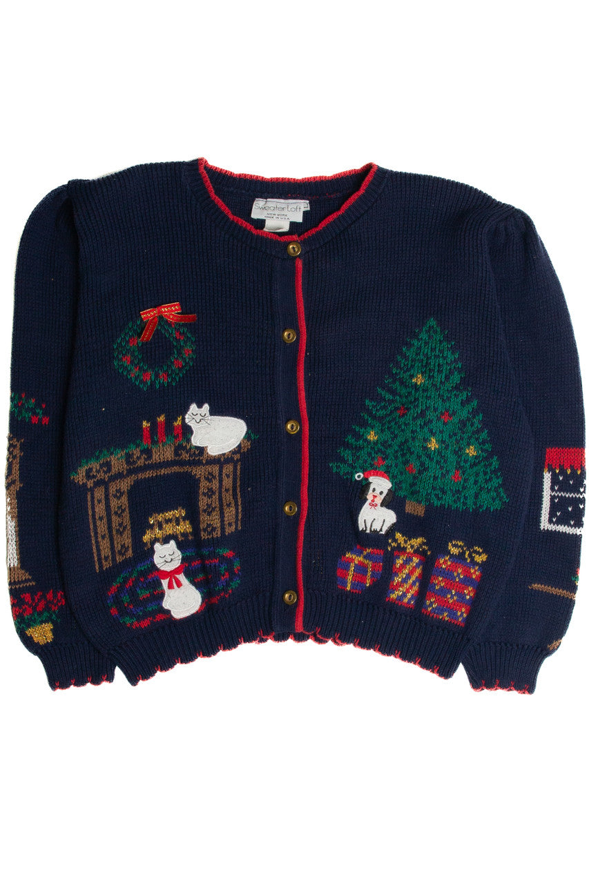 Vintage Ugly Christmas Cardigan 62892