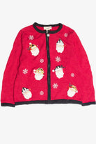 Vintage Red Ugly Christmas Cardigan 61120
