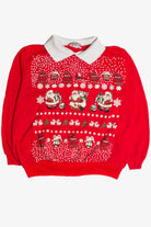 Vintage Red Christmas Sweatshirt 62544