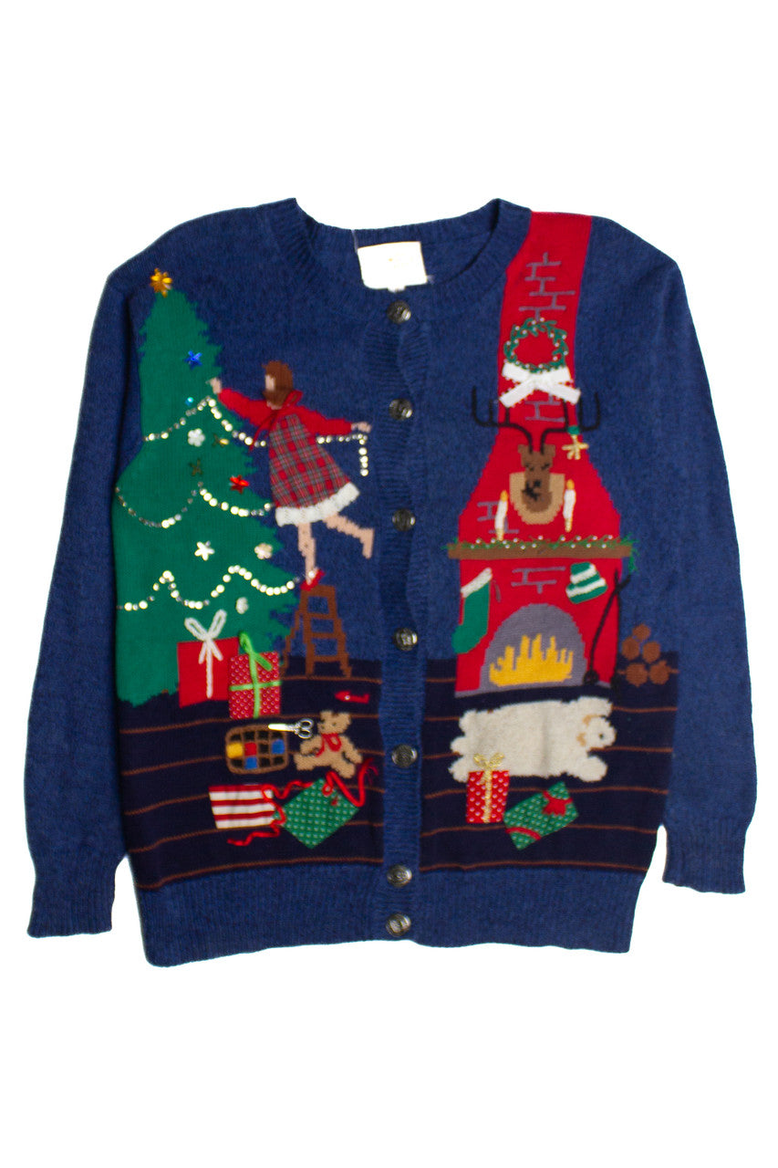 Susan Bristol Ugly Christmas Cardigan 059789