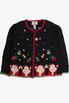 Vintage Black Ugly Christmas Cardigan 59600