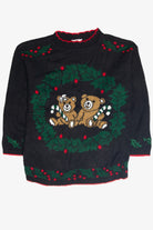Vintage Black Ugly Christmas Pullover 63443