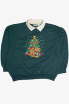 Vintage Green Ugly Christmas Sweatshirt 60986