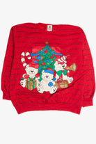 Vintage Red Christmas Sweatshirt 62535