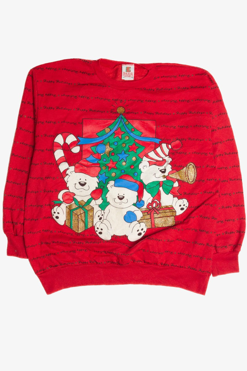 Vintage Red Christmas Sweatshirt 62535