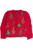 Vintage Red Ugly Christmas Cardigan 59765