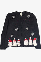 Vintage Black Ugly Christmas Cardigan 63269