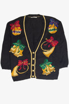 Vintage Black Ugly Christmas Cardigan 62943