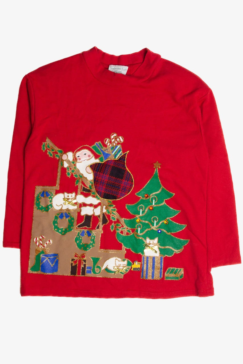 Vintage Red Christmas Sweatshirt 62492