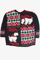 Vintage Black Ugly Christmas Pullover 63282