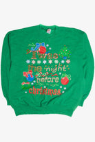 Vintage Green Ugly Christmas Sweatshirt 60969