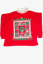Vintage Red Ugly Christmas Sweatshirt 63020
