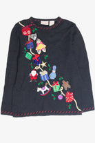 Vintage Black Ugly Christmas Pullover 63436