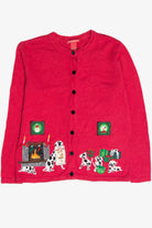 Vintage Red Ugly Christmas Cardigan 63214