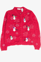Vintage Red Ugly Christmas Cardigan 63176