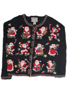 Vintage Black Ugly Christmas Cardigan 60933
