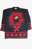 Vintage Black Ugly Christmas Pullover 63258