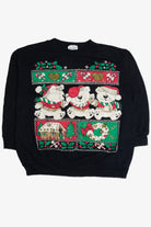 Vintage Black Christmas Sweatshirt 62536
