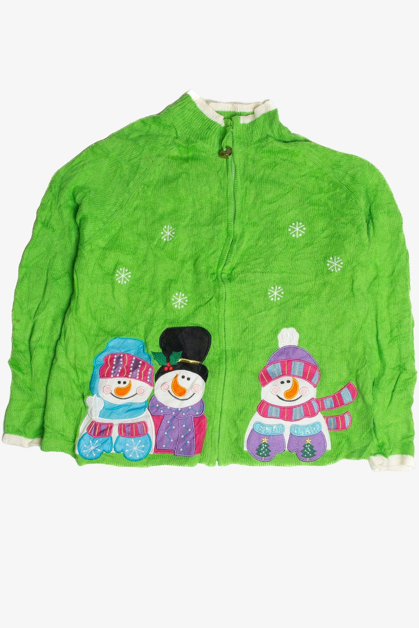 Vintage Green Ugly Christmas Cardigan 59954