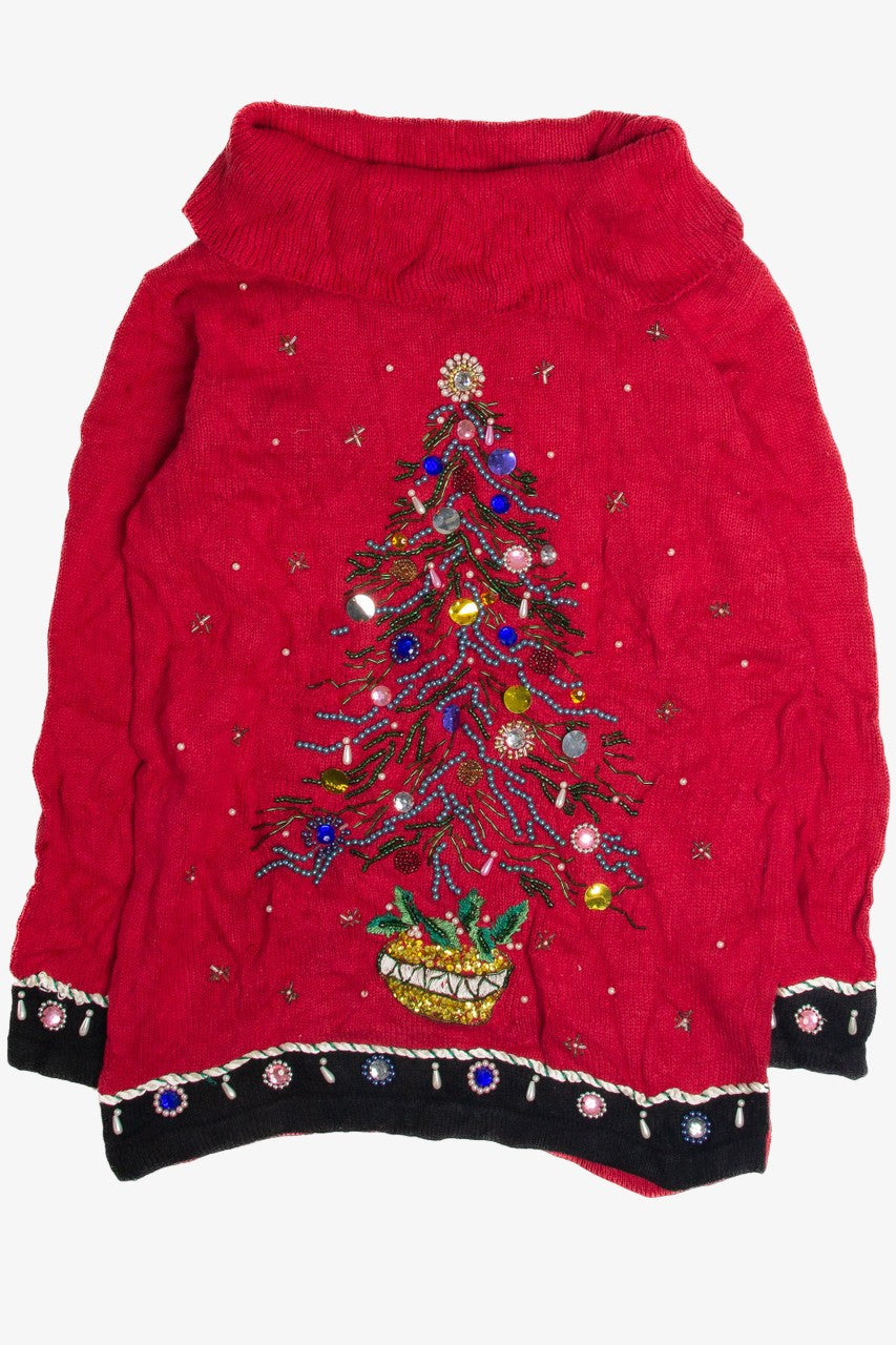 Vintage Red Ugly Christmas Sweater 59614