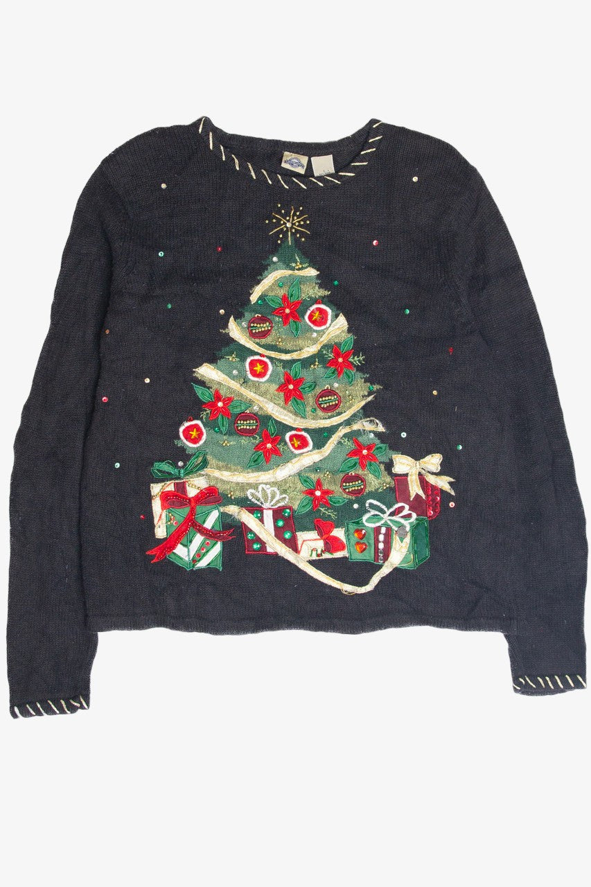 Vintage Black Ugly Christmas Pullover 63230