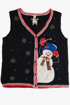 Vintage Black Ugly Christmas Vest 62504