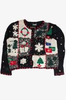 Vintage Black Ugly Christmas Cardigan 59848