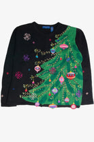 Vintage Black Ugly Christmas Cardigan 59919