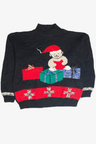 Vintage Black Ugly Christmas Pullover 63239