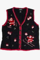 Vintage Black Ugly Christmas Vest 59725