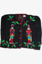 Vintage Black Ugly Christmas Cardigan 59881