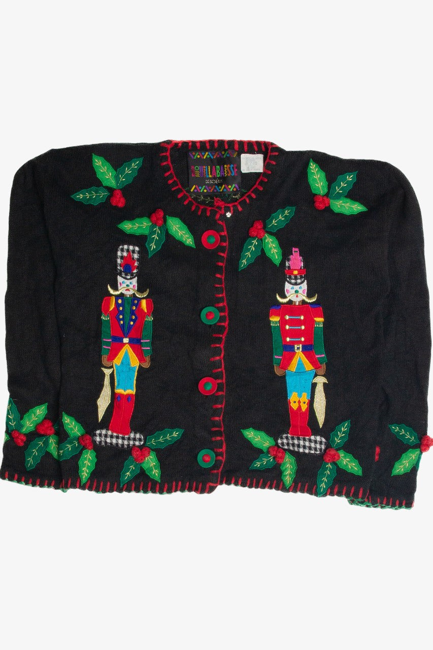 Vintage Black Ugly Christmas Cardigan 59881